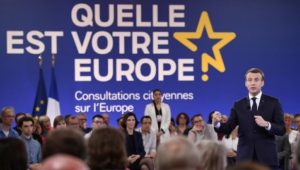 Emmanuel Macron à Épinal pour lancer les consultations
